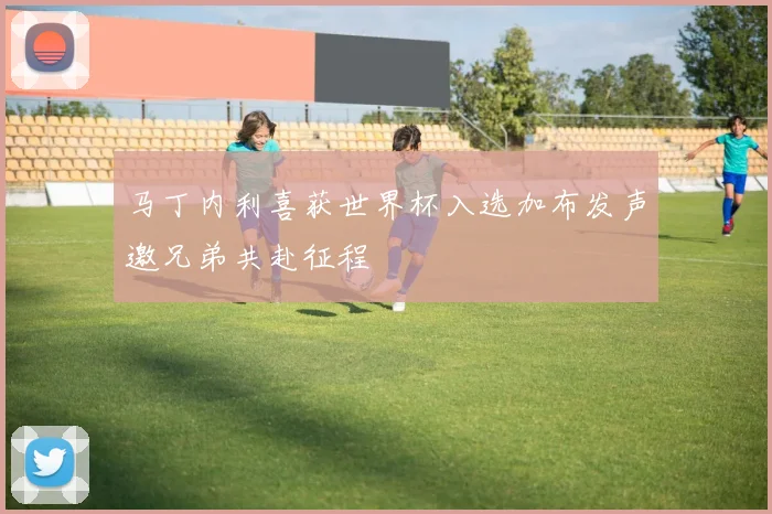 马丁内利喜获世界杯入选加布发声邀兄弟共赴征程